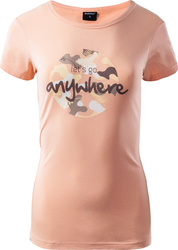 Damska Koszulka Z Krótkim Rękawem Lady Kobala  sleet/black rozmiar XS