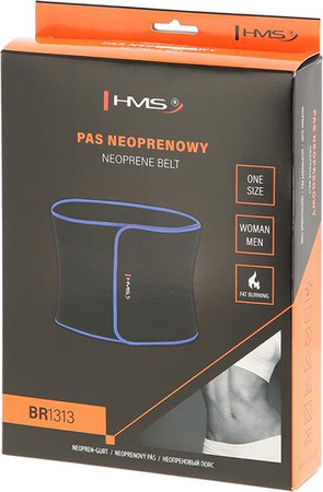 Pas wyszczuplający na brzuch BR1313 one size niebieski