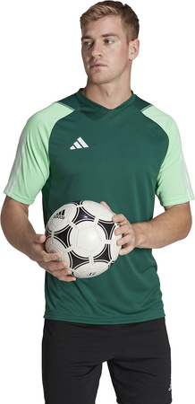 Koszulka męska adidas Tiro 23 Competition Jersey zielona HU1297