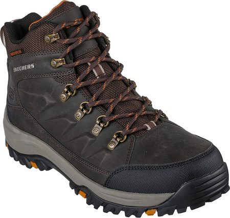Buty trekkingowe turystyczne męskie Skechers Relment-Daggett brązowe 204642 CHOC