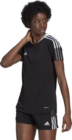 Koszulka damska adidas Condivo 21 Training Jersey czarna GM7582