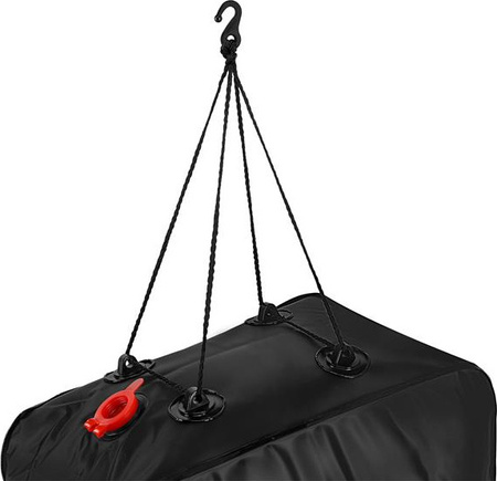 Prysznic turystyczny kempingowy przenośny Nils Camp NC1713 czarny 40L