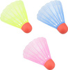 Lotki do badmintona nylon Nils NBL6013 wielokolorowe 3 sztuki