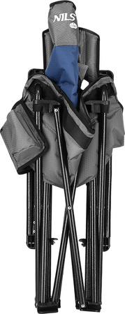 Krzesło leżak turystyczny składany Nils Camp NC3075 niebieski