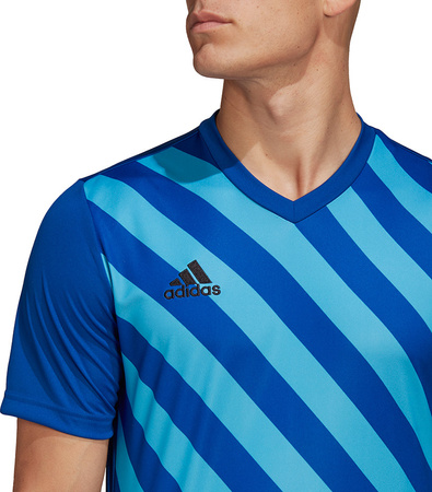 Koszulka męska adidas Entrada 22 Graphic Jersey niebiesko-błękitna HF0116