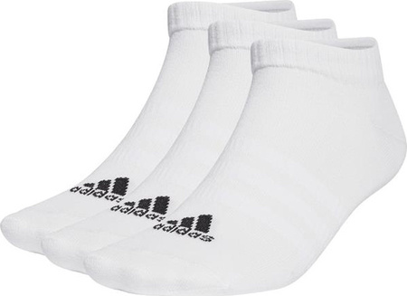 Skarpety adidas Thin and Light Sportswear Low-Cut 3 Pairs białe HT3469