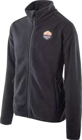 Dziecięcy polar rozpinany Bejo INVEL 280 JRB czarny rozmiar 152