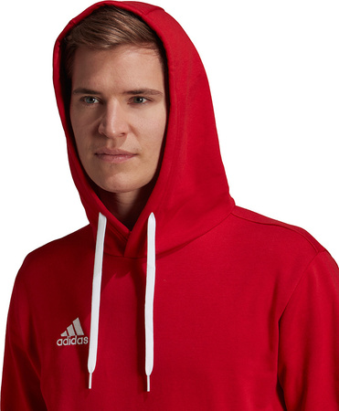 Bluza męska adidas Entrada 22 Hoody czerwona H57514