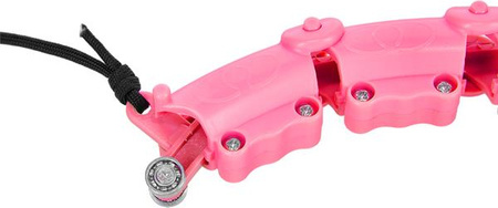 Hula hop z wypustkami i obciążnikiem One Fitness