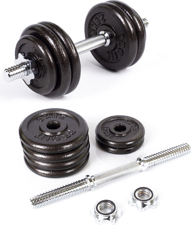 Hantel żeliwny Profit 15 kg DK 4126