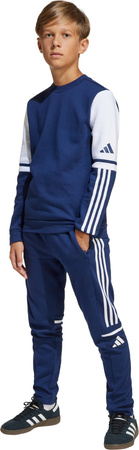 Bluza dla dzieci adidas Squadra 25 Sweat Crew granatowa JD4814