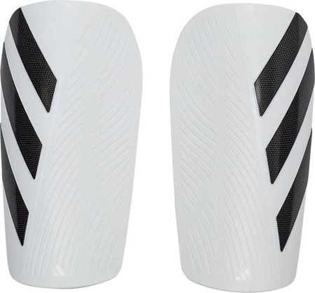 Ochraniacze piłkarskie na golenie piszczele nagolenniki adidas Tiro Club białe IP3993
