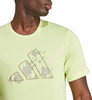 Koszulka męska adidas Trail Essentials Seasonal Training Graphic limonkowa IJ9602