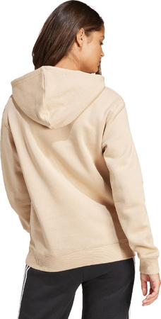 Bluza damska adidas Essentials Big Logo Regular Fleece Hoodie beżowa IR9330