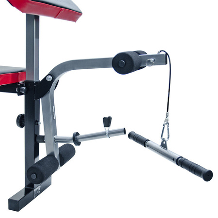 Ławka wielofunkcyjna domowa siłownia Pliant HOB380 ver 2