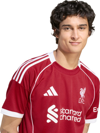 Koszulka męska adidas Liverpool FC 25/26 Home Jersey czerwona JV6423