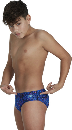 Dziecięce Kąpielówki Digi Alv 6.5cm Brf Jm black/dark grey rozmiar 11-12