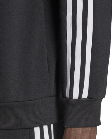 Bluza męska adidas Tiro 23 League Sweat Hoodie czarno-biała HS3598
