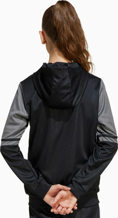 Bluza dla dzieci adidas Squadra 25 Hoodie czarno-szara JD6087
