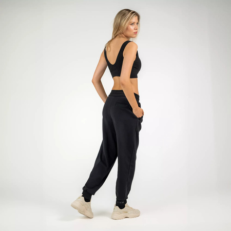 Damskie spodnie dresowe bawełniane Fitanu Farines W rozmiar XL