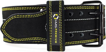 Pas kulturystyczny do ćwiczeń siłowych HMS PA3558 czarny rozmiar XXL