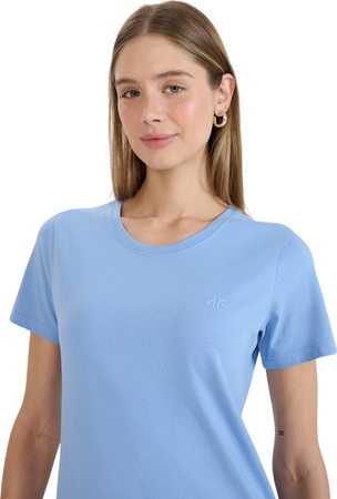 Koszulka damska 4F F2356 niebieska 4FWMM00TTSHF2356 32S