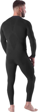 Bielizna termoaktywna męska zestaw bluza spodnie Ragnar Nils btz0060 czarna rozmiar XXL/XXXL