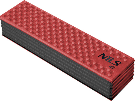 Karimata mata turystyczna składana Nils camp NC1768 czerwona 188x60x2cm