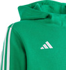 Bluza dla dzieci adidas Tiro 23 League Sweat Hoodie zielona IC7854