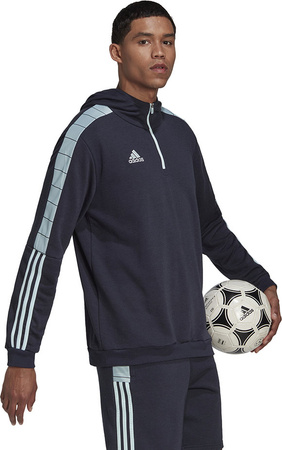 Bluza męska adidas Tiro Hoodie granatowa HC1302