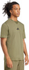 Koszulka męska adidas Essentials Small Logo Single Jersey oliwkowa JF1097