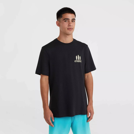 Męska koszulka z krótkim rękawem O'neill O'NEILL BEACH GRAPHIC T-SHIRT black out rozmiar M