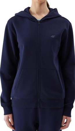 Bluza damska 4F F0956 granatowa 4FWSS24TSWSF0956 31S
