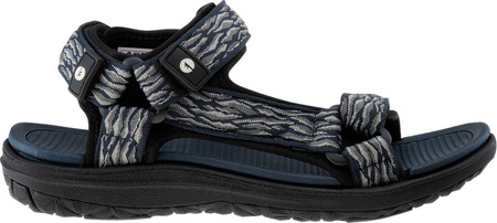 Sandały trekkingowe turystyczne męskie Hi-tec Hanar czarno-granatowe rozmiar 45