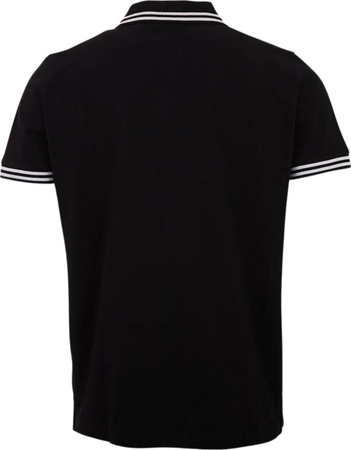 Koszulka męska polo Kappa Aleot czarna 709361 19-4006