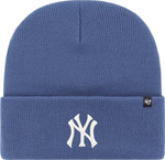 Czapka zimowa ciepła New York Yankees denim B-HYMKR17ACE-TB