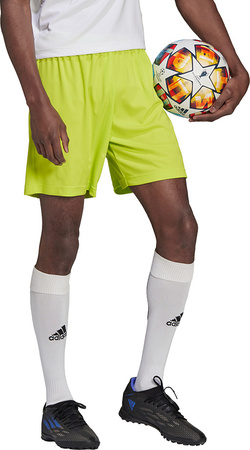 Spodenki treningowe krótkie męskie adidas Entrada 22 limonkowe HC5061
