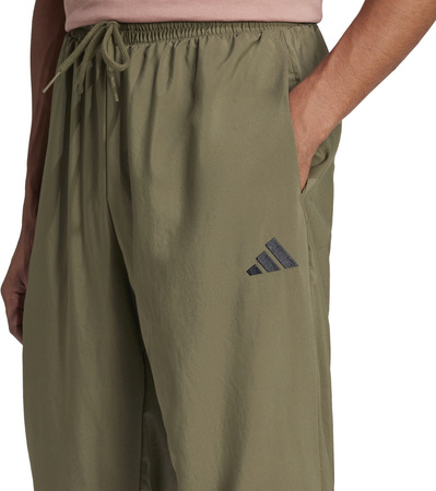 Spodnie męskie adidas Essentials Small Logo Stanford zielone JF1102