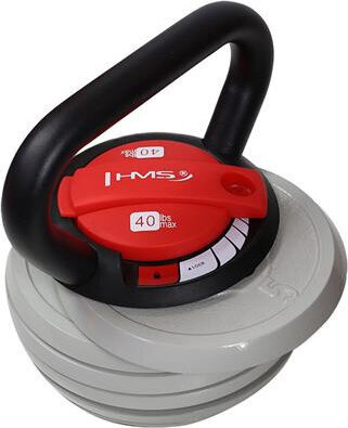 Kettlebell regulowany KR40 40 Lbs HMS 18 kg