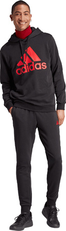 Dres męski adidas Big Logo Terry Track Suit czarny IP5553