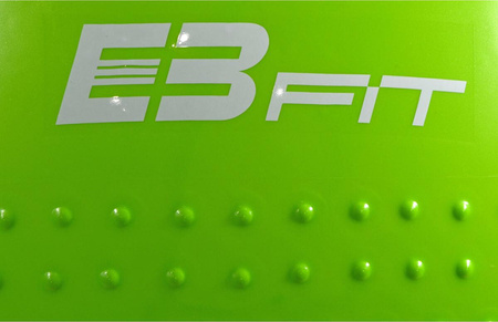 Piłka fitness gimnastyczna z masażerem half fit 65cm Eb fit