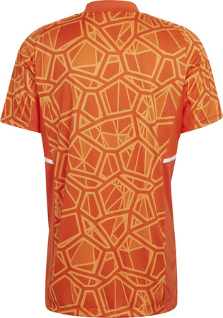Koszulka męska Condivo 22 Goalkeeper Jersey Short Sleeve pomarańczowa HB1621