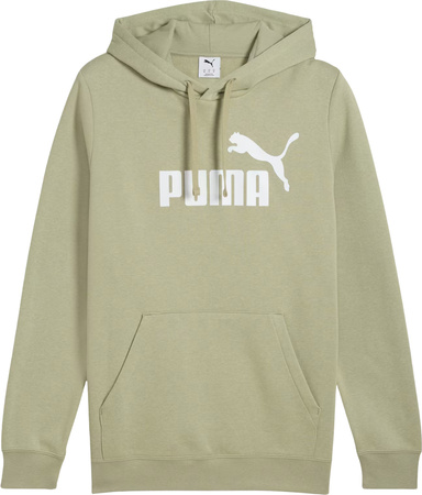Bluza męska Puma ESS No.1 Logo Hoodie FL oliwkowa 682571 82