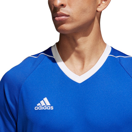 Koszulka męska adidas Tiro 17 Jersey niebieska BK5439