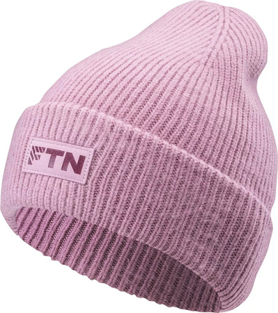 Czapka zimowa unisex z wiskozy Fitanu Utale różowa