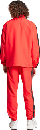 Dres męski adidas Sportswear Basic 3-Stripes Woven czerwony JI8851