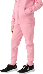 Spodnie dla dziewczynki 4F różowe HJL22 JSPDD001 56M