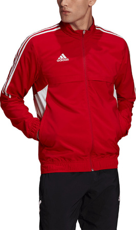 Bluza męska adidas Condivo 22 Presentation czerwona HA6238