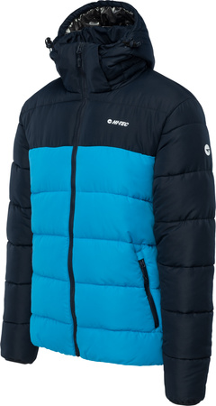 Męska Kurtka Zimowa Pikowana Varmi Ii dark grey melange rozmiar S