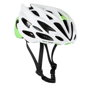 Kask rowerowy na rolki deskorolkę Nils Extreme MTW58 rozmiar L (58-61 cm) biało-zielony